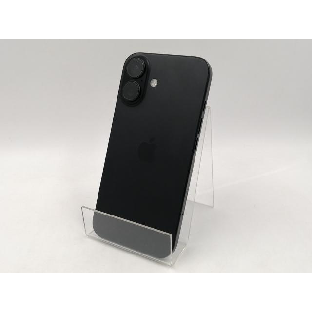 中古】Apple docomo 【SIMフリー】 iPhone 16 128GB ブラック MYDQ3J/A
