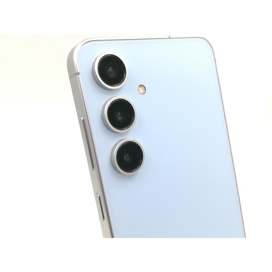中古】SAMSUNG au 【SIMフリー】 Galaxy S24 FE ブルー 8GB 128GB