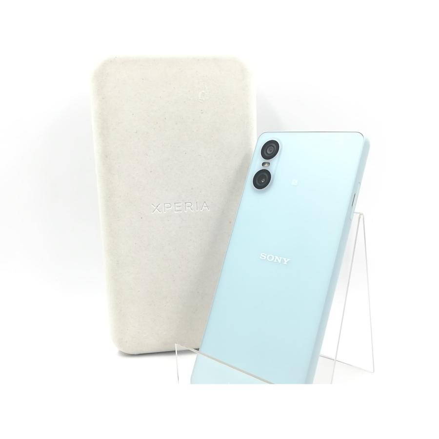 中古】SONY 国内版 【SIMフリー】 Xperia 10 VI ブルー 6GB 128GB XQ