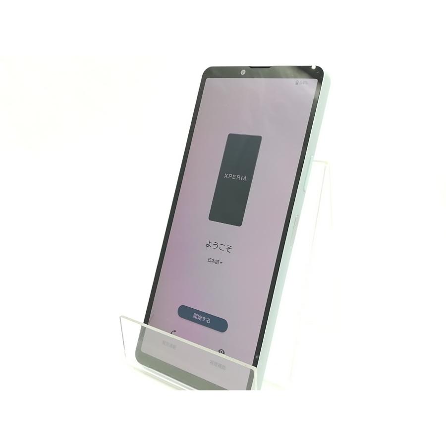 中古】SONY 国内版 【SIMフリー】 Xperia 10 VI ブルー 6GB 128GB XQ