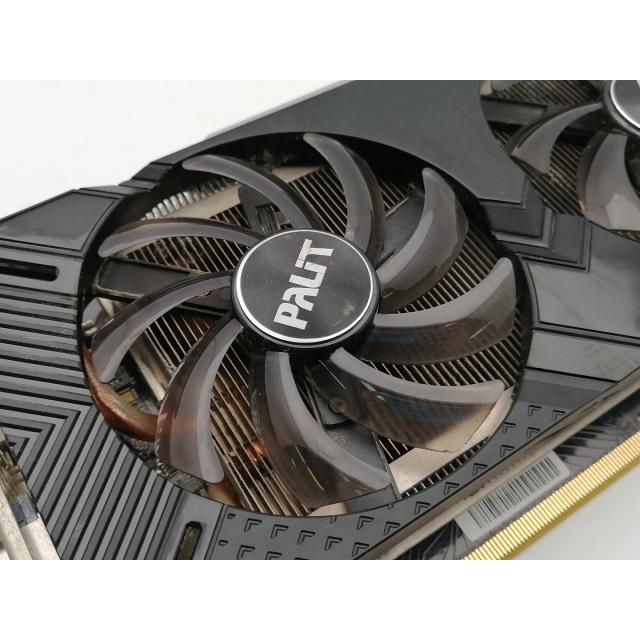 中古】Palit GeForce RTX2070 8GB Dual Ver,2(NE62070015P2-1062A