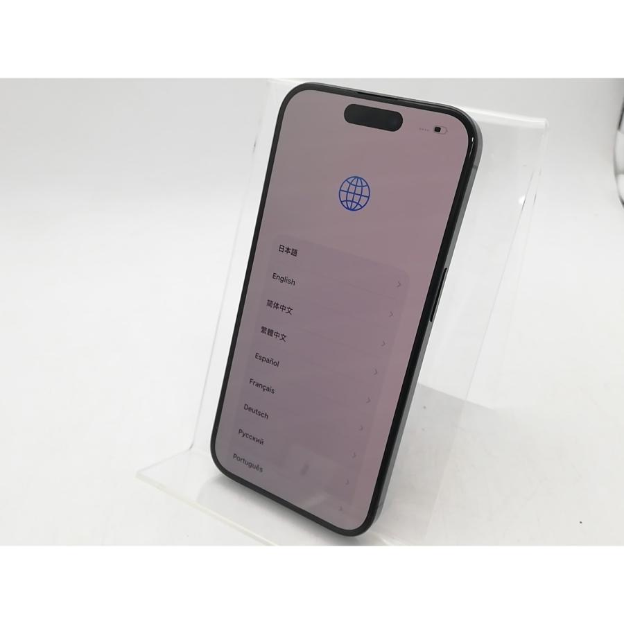 中古】Apple SoftBank 【SIMフリー】 iPhone 15 Pro 256GB ブルー