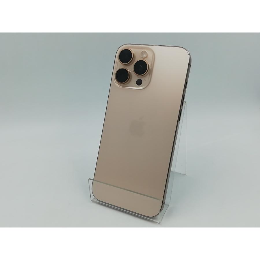 中古】Apple 国内版 【SIMフリー】 iPhone 16 Pro Max 512GB デザート