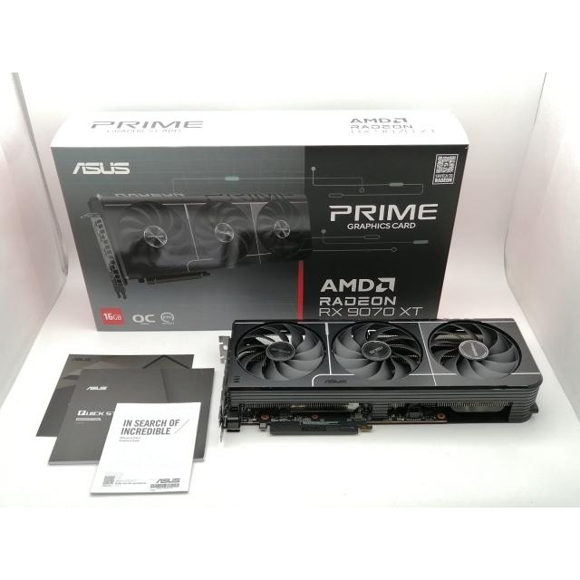 中古】ASUS PRIME-RX9070XT-O16G RX9070XT/16GB(GDDR6)【千葉】保証