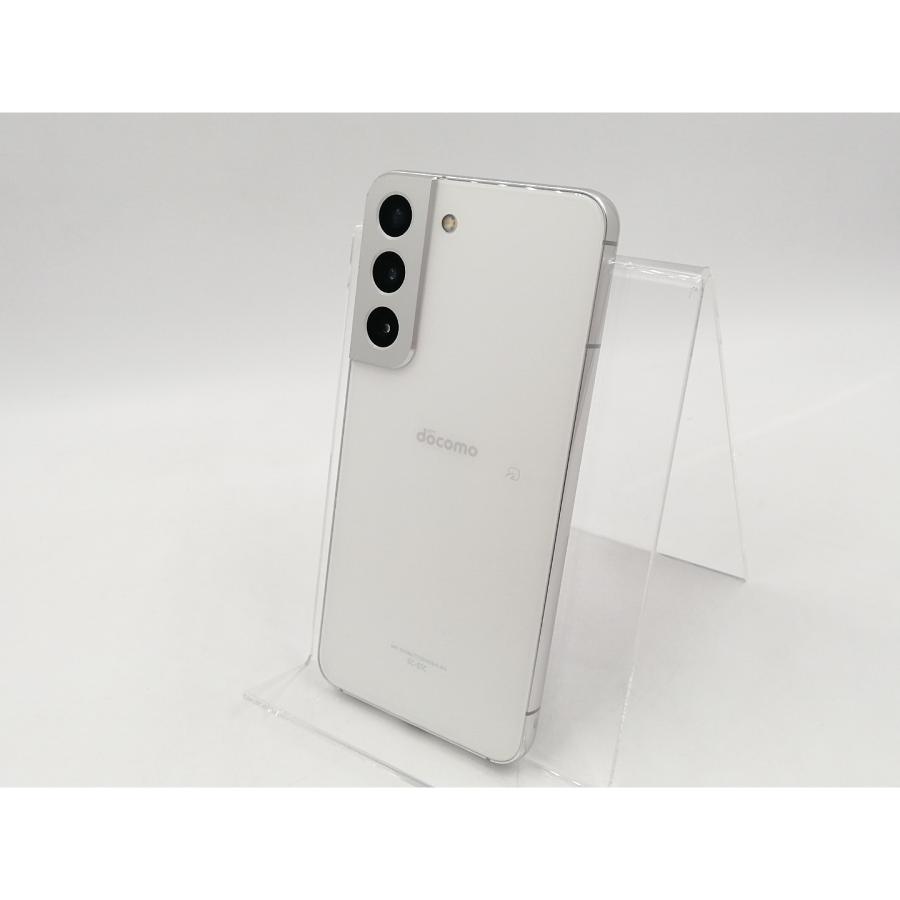 中古】SAMSUNG docomo 【SIMフリー】 Galaxy S22 ファントムホワイト