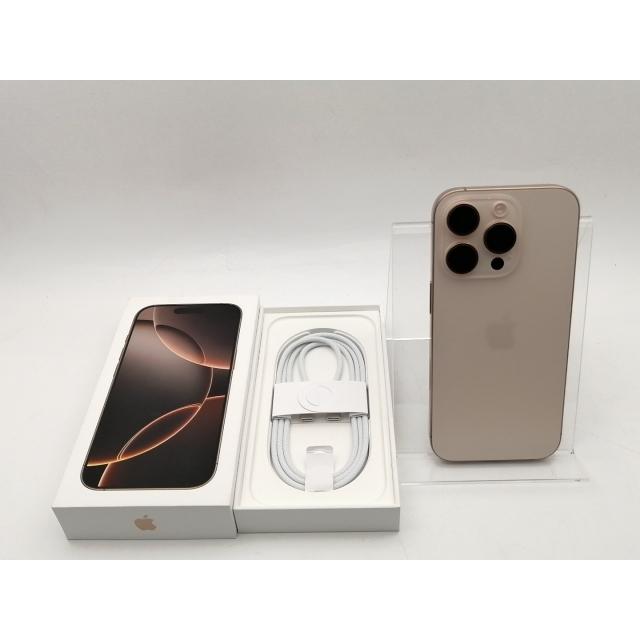 中古】Apple 国内版 【SIMフリー】 iPhone 16 Pro 256GB デザート
