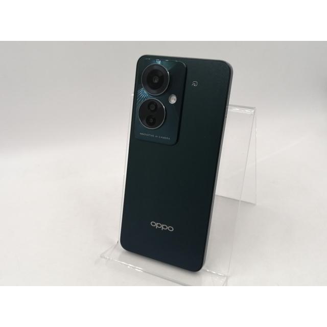 中古】Oppo 楽天モバイル 【SIMフリー】 OPPO Reno11 A ダークグリーン