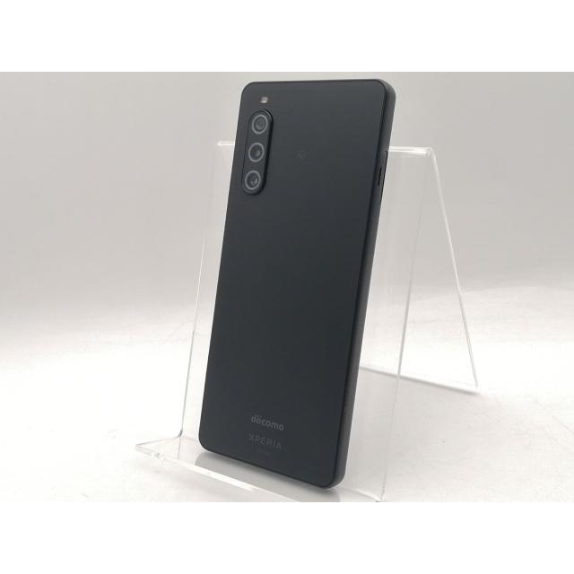 中古】SONY docomo 【SIMフリー】 Xperia 10 V ブラック 6GB 128GB SO