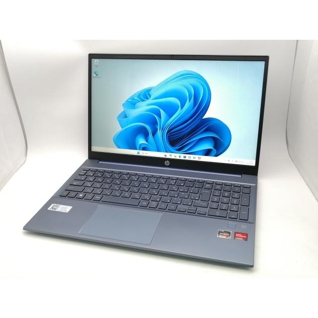 中古】HP Pavilion 15-eh1000 15-eh1080AU フォグブルー【R7 5700U 16G