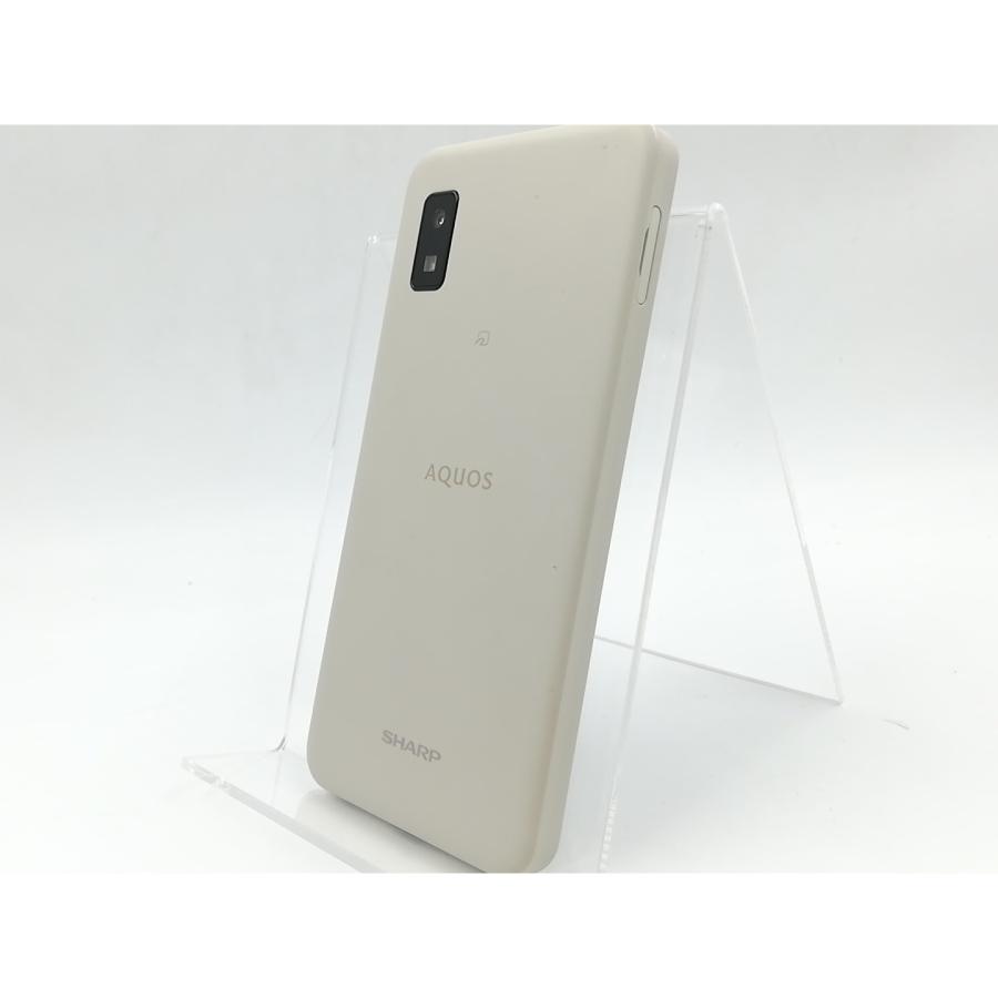 中古】SHARP 国内版 【SIMフリー】 AQUOS wish 4GB 64GB アイボリー SH