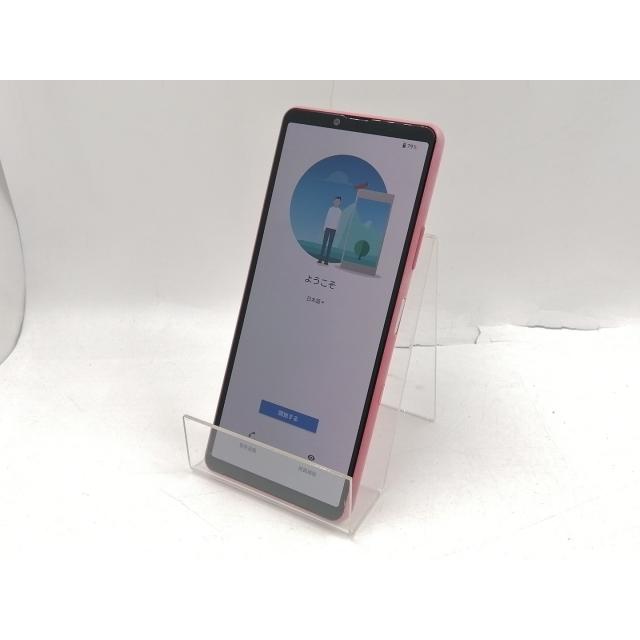 中古】SONY ymobile 【SIMロック解除済み】 Xperia 10 III ピンク 6GB