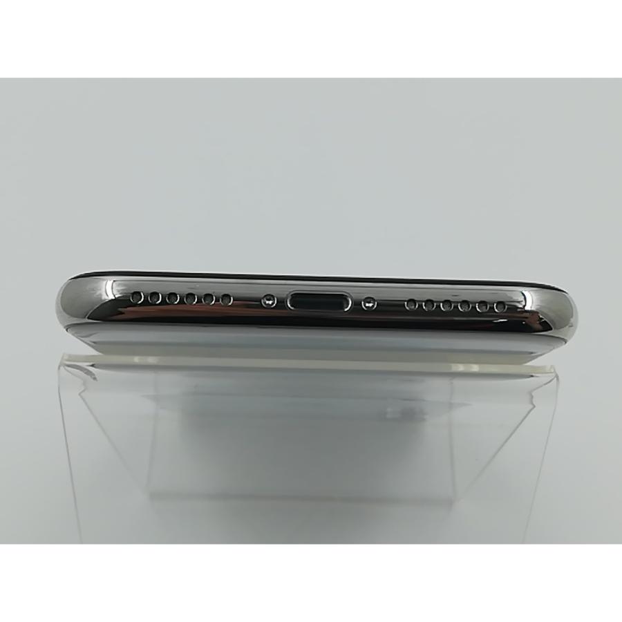 中古】Apple docomo 【SIMロック解除済み】 iPhone X 64GB シルバー