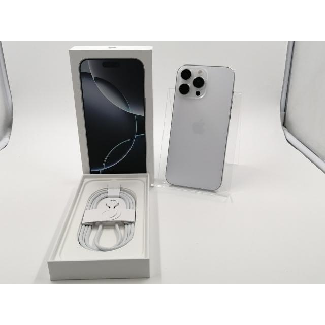 中古】Apple 国内版 【SIMフリー】 iPhone 16 Pro Max 256GB ホワイト