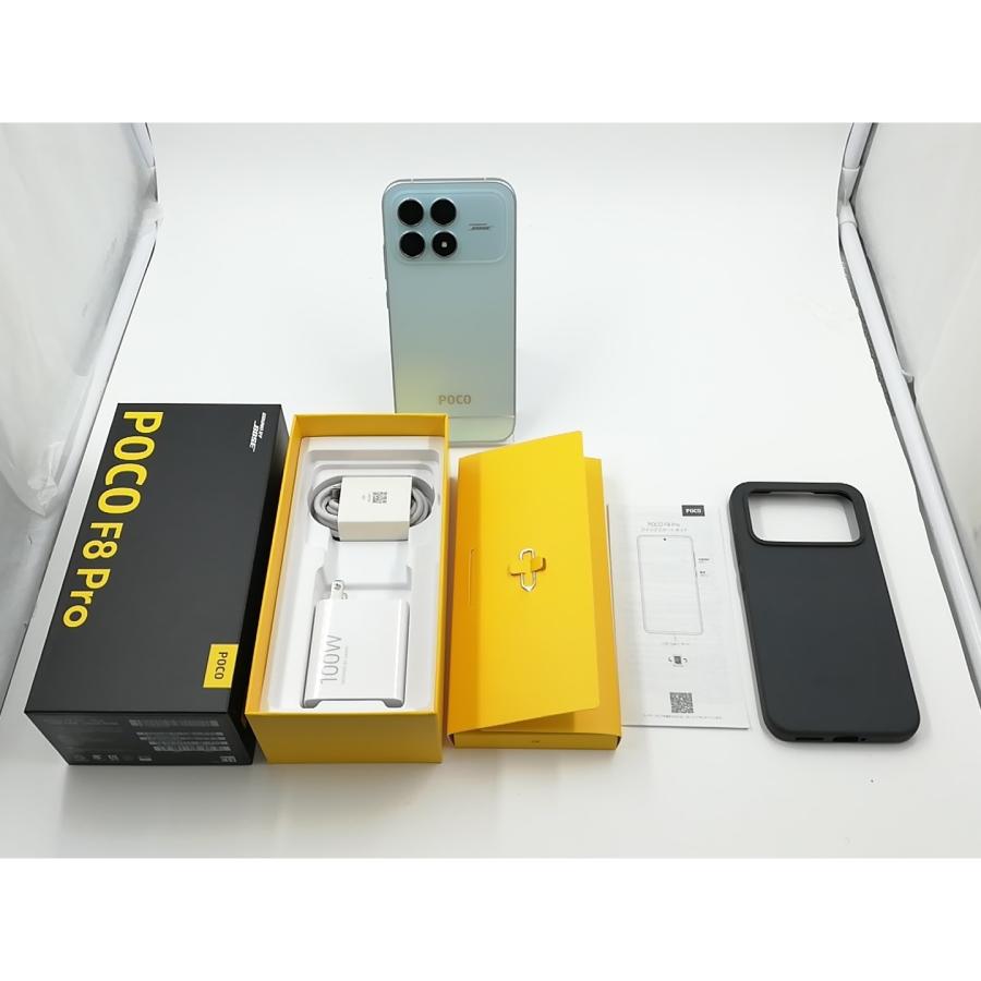 中古】Xiaomi 国内版 【SIMフリー】 POCO F8 Pro ブルー 12GB 256GB
