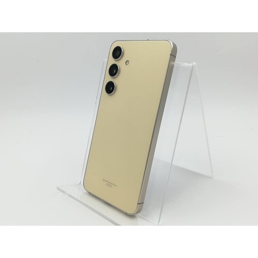 中古】SAMSUNG docomo 【SIMフリー】 Galaxy S24 アンバーイエロー 8GB