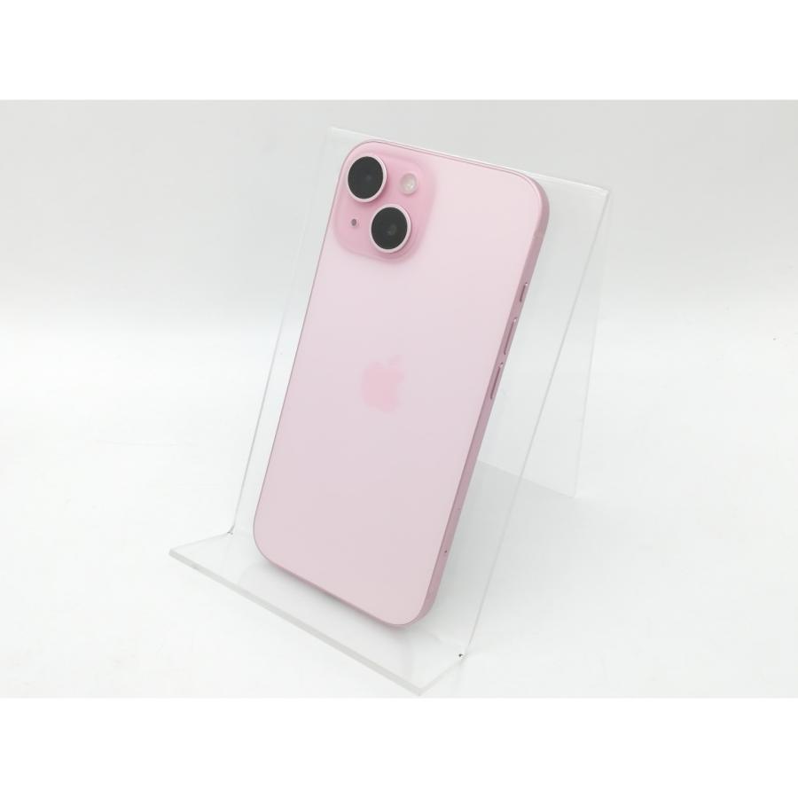 中古】Apple 国内版 【SIMフリー】 iPhone 15 256GB ピンク MTMP3J/A 