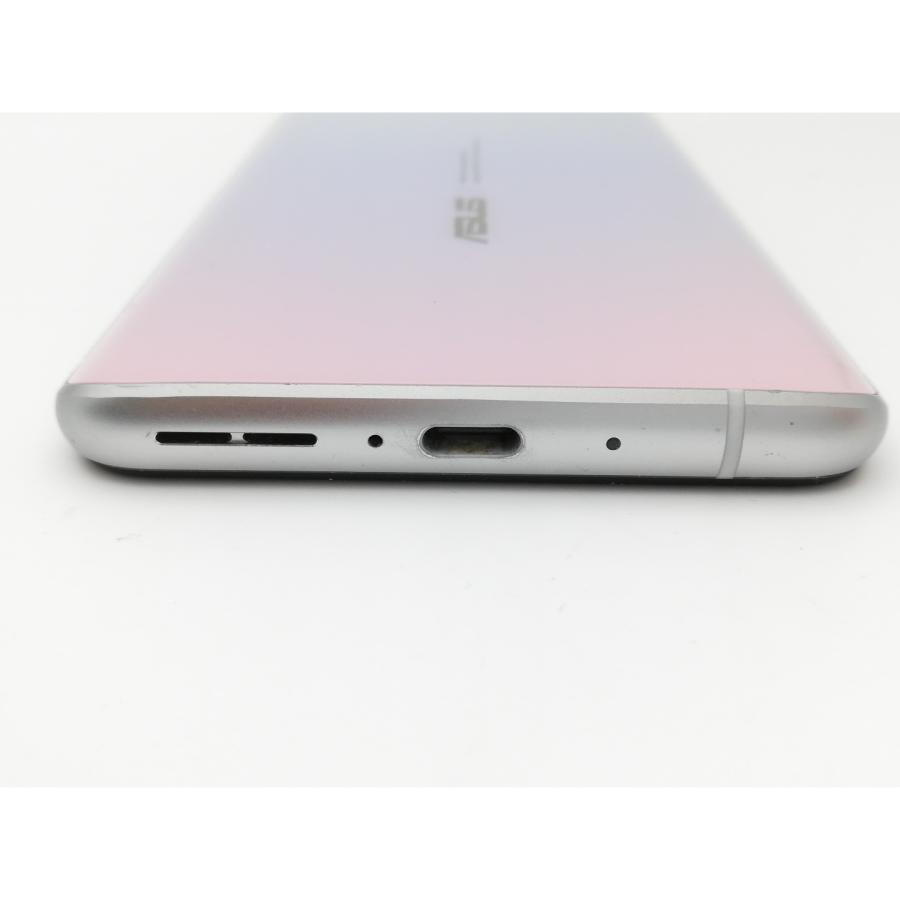 中古】ASUS 国内版 【SIMフリー】 ZenFone 7 パステルホワイト 8GB  