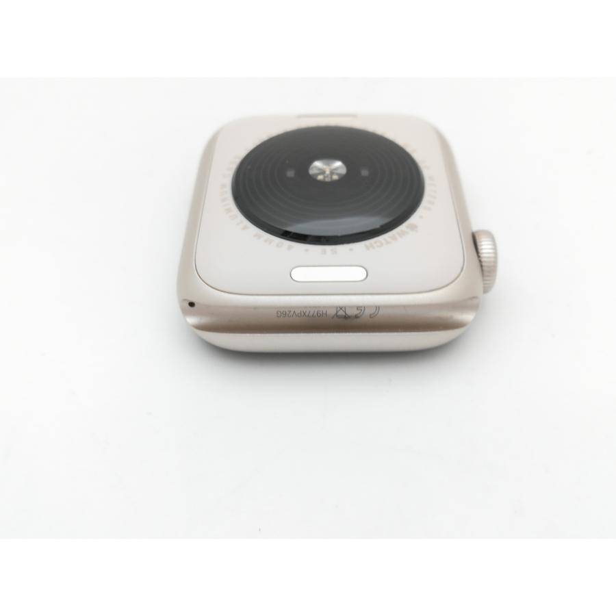 Apple Watch SE2 40mm GPS スターライトアルミニウムケース/スターライトスポーツバンド MNJP3J/A【中野】保証期間１ヶ月【ランクA】 【マート】