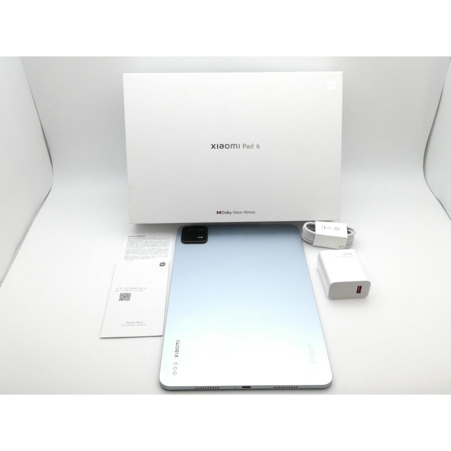 中古】Xiaomi 国内版 【Wi-Fi】 Xiaomi Pad 6 8GB 128GB ミストブルー