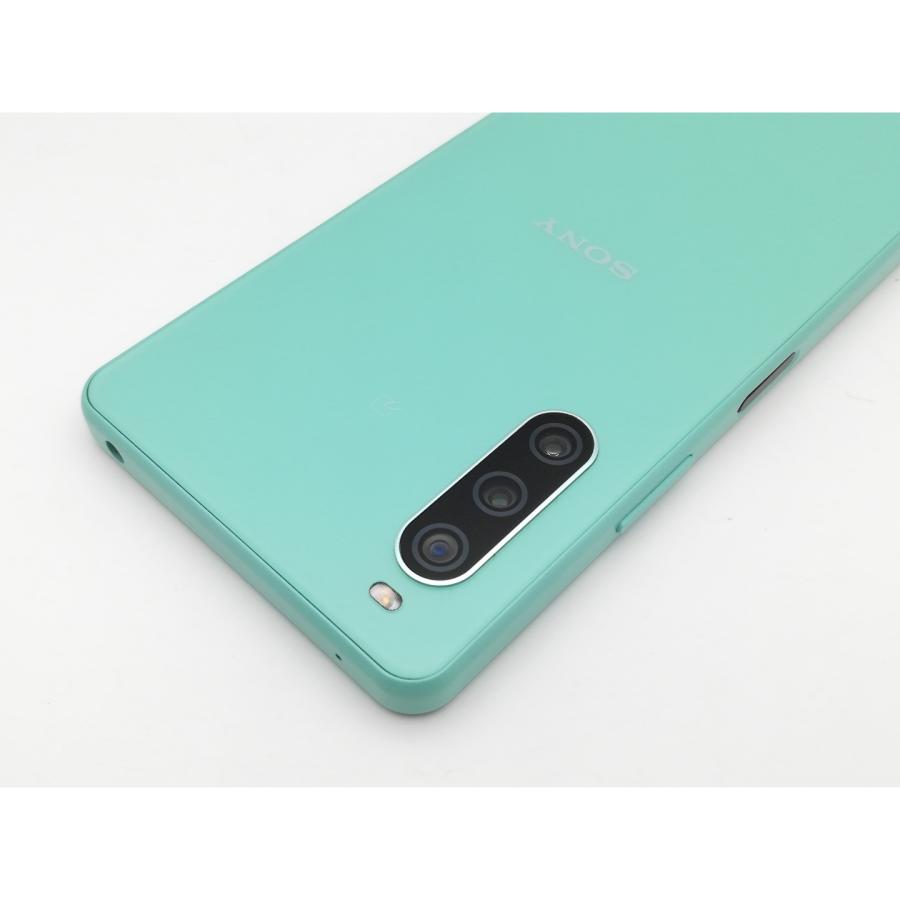 中古】SONY au 【SIMフリー】 Xperia 10 IV ミント 6GB 128GB SOG07