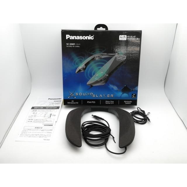 Panasonic SC-GN01-K 新品未開封 中古】Panasonic SC-GN01-K ゲーミングネックスピーカー【中野】保証