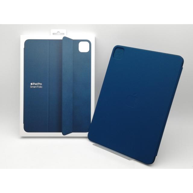 中古】Apple Smart Folio マリンブルー iPad Pro 11インチ（第2/第3/第