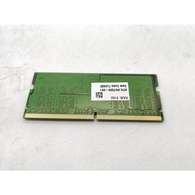 中古】262PIN SODIMM 8GB DDR5-5600(PC5-44800)【ノートPC用】【秋葉2