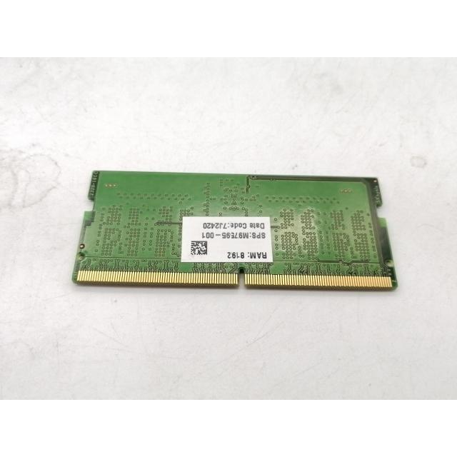 中古】262PIN SODIMM 8GB DDR5-5600(PC5-44800)【ノートPC用】【秋葉2