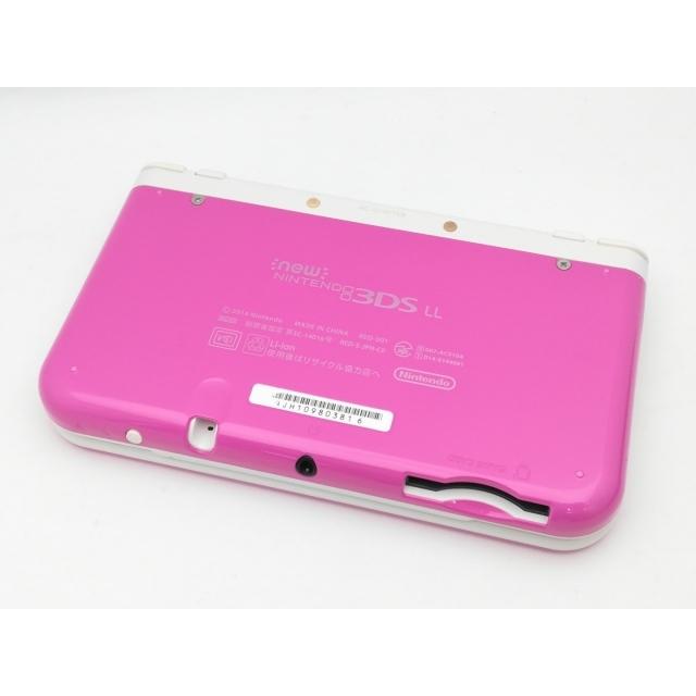 3DSLL ピンク　美品中古 中古】Nintendo Newニンテンドー3DS LL （ピンク×ホワイト） RED-S