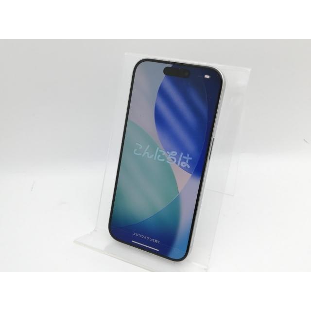 【中古】Apple 国内版 【SIMフリー】 iPhone 15 Pro 256GB ホワイトチタニウム MTUD3J/A【中野】保証期間１ヶ月【ランクB】の画像