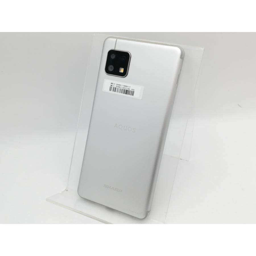 中古】SHARP 楽天モバイル 【SIMフリー】 AQUOS sense4 lite シルバー