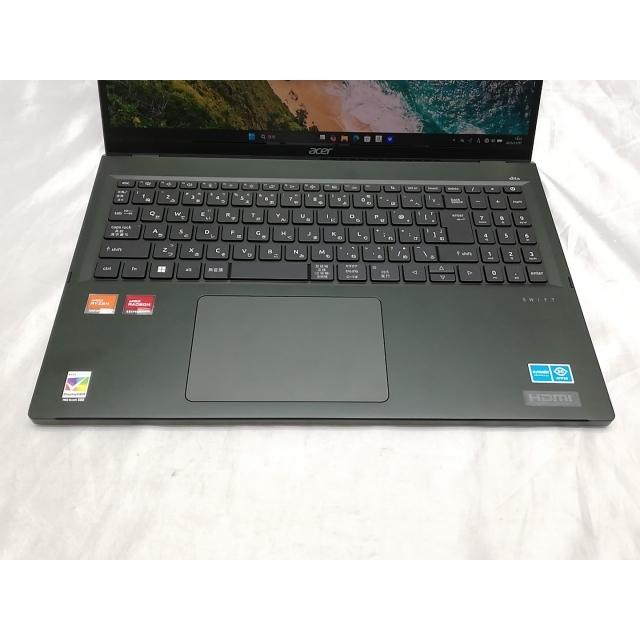 【中古】Acer Swift Edge SFE16-43-A76ZJ/KF 黒 【R7-7840U 16G 1T(SSD) WiFi 16OLED(3200x2000/120Hz)】【ECセンター】保証期間１ヶ月【ランクA】の画像