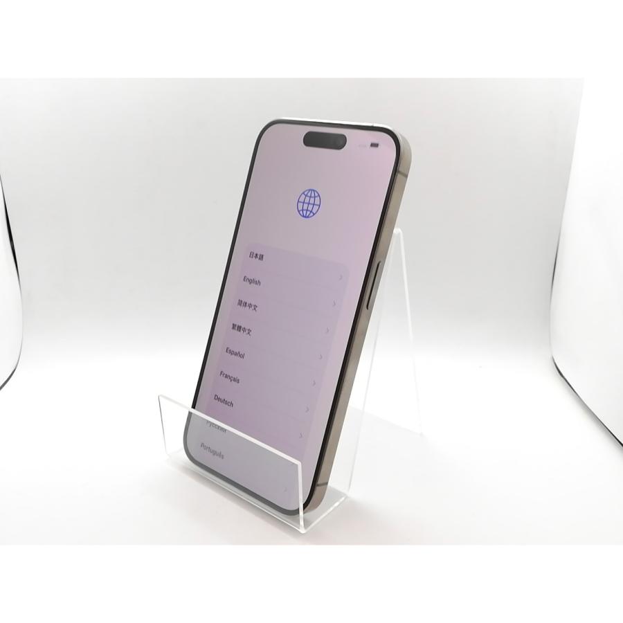 中古】Apple docomo 【SIMフリー】 iPhone 15 Pro 128GB ナチュラル