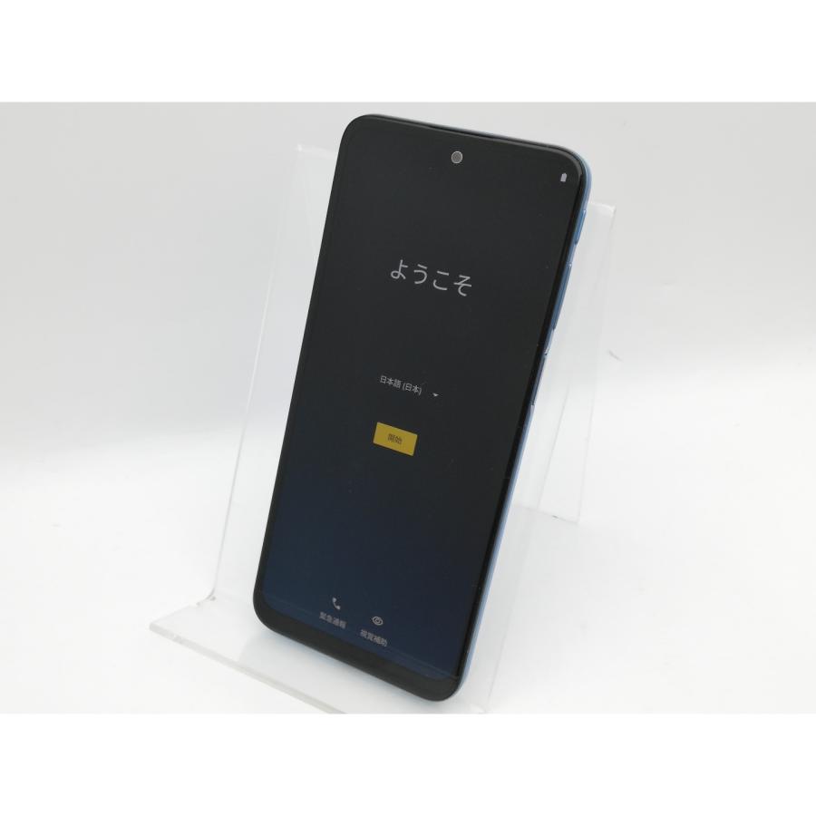 中古】MOTOROLA 国内版 【SIMフリー】 moto g31 ベイビーブルー 4GB