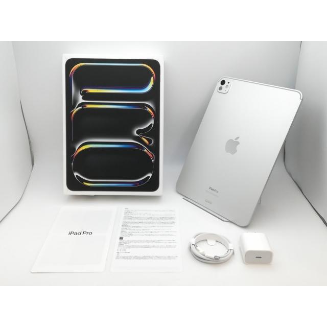 中古】Apple 【Wi-Fi】 11インチ iPad Pro（M4/2024） 256GB シルバー