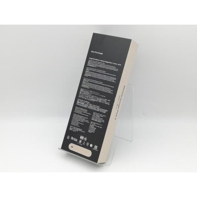 未使用】Google Pixel Watch4 Wi-Fiモデル 41mm Matte Black アルミ