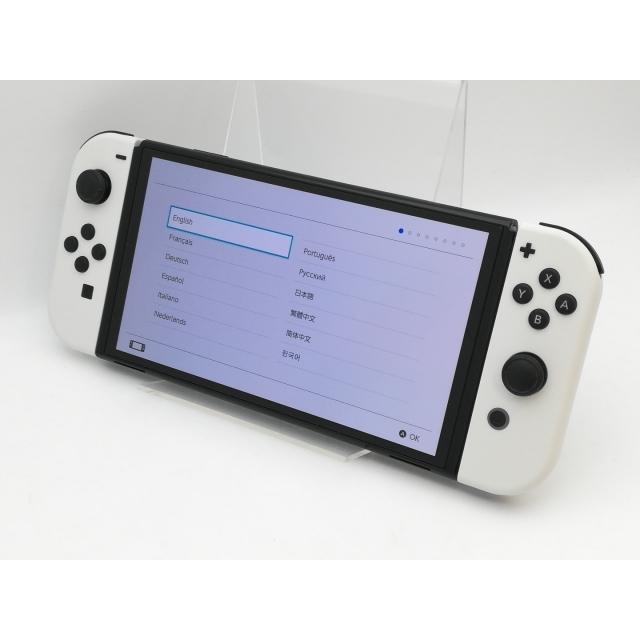 中古】Nintendo Switch 本体 (有機ELモデル) HEG-S-KAAAA ホワイト