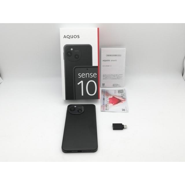 中古】SHARP 国内版 【SIMフリー】 AQUOS sense10 8GB 256GB フル