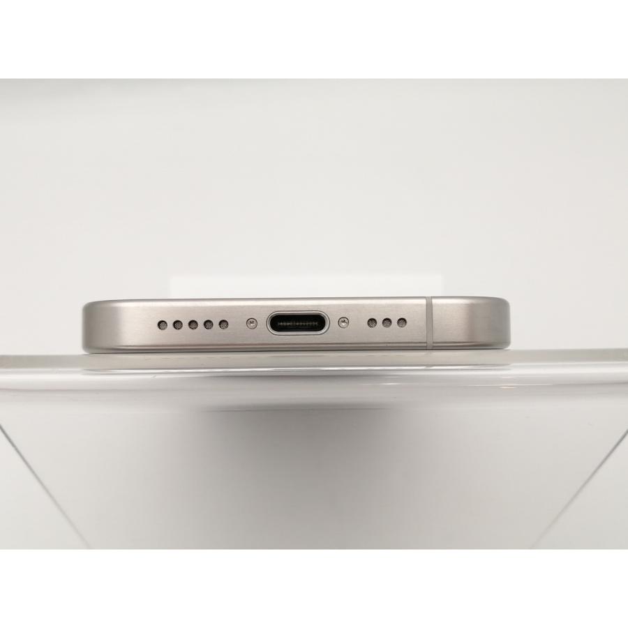 【中古】Apple 国内版 【SIMフリー】 iPhone 15 Pro 256GB ホワイトチタニウム MTUD3J/A【中野】保証期間１ヶ月【ランクA】の画像