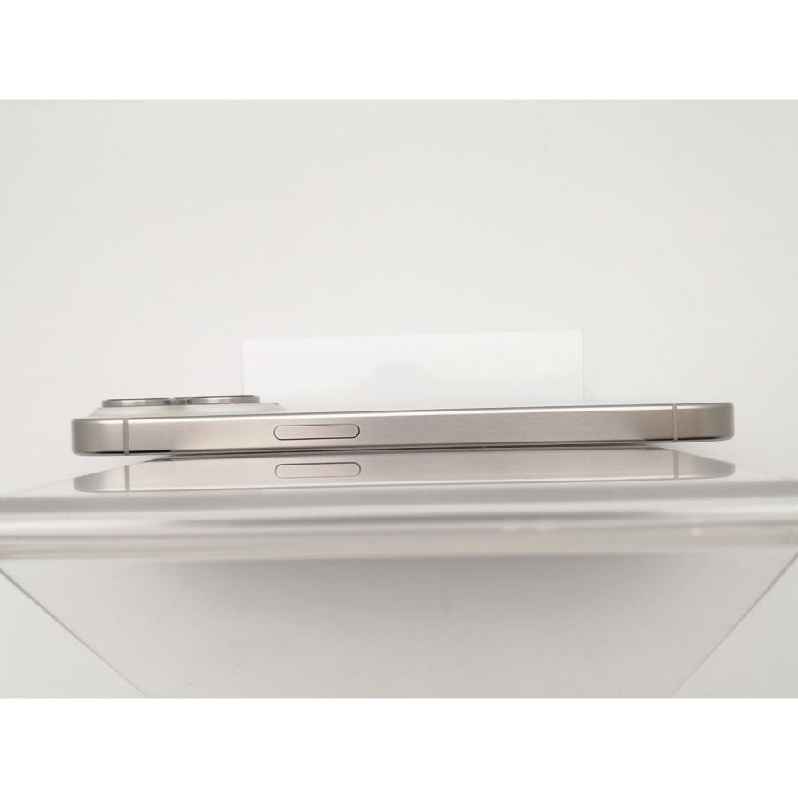 【中古】Apple 国内版 【SIMフリー】 iPhone 15 Pro 256GB ホワイトチタニウム MTUD3J/A【中野】保証期間１ヶ月【ランクA】の画像