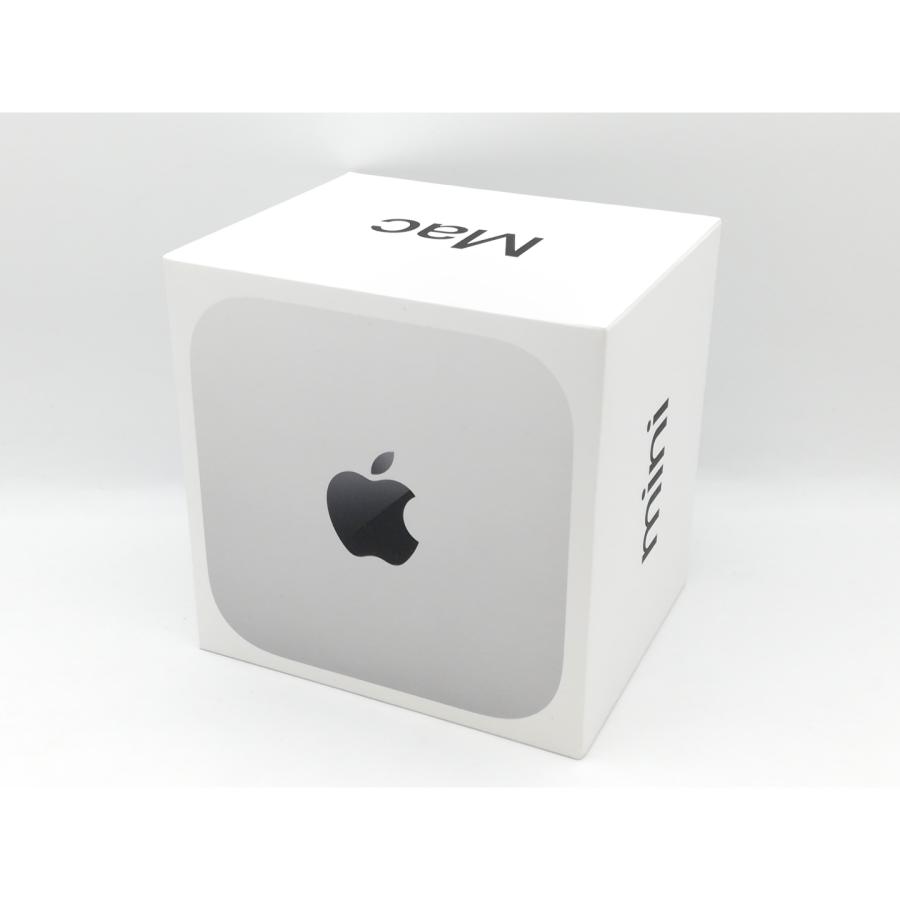 未使用】Apple Mac mini M4(CPU:10C/GPU:10C) 16GB/256GB シルバー