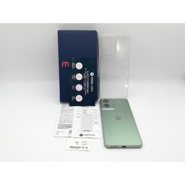 中古】MOTOROLA 国内版 【SIMフリー】 moto g24 アイスグリーン 8GB