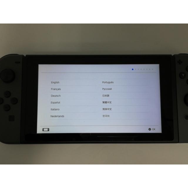 中古】Nintendo Switch 本体 Joy-Con(L)/(R) グレー HAC-S-KAAAA