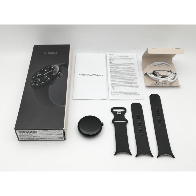中古】Google Pixel Watch4 LTEモデル 45mm Matte Black アルミケース