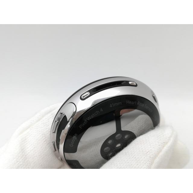 【中古】Google Pixel Watch4 Wi-Fiモデル 41mm Polished Silver アルミケース/Iris アクティブ バンド【中野】保証期間１ヶ月【ランクA】の画像