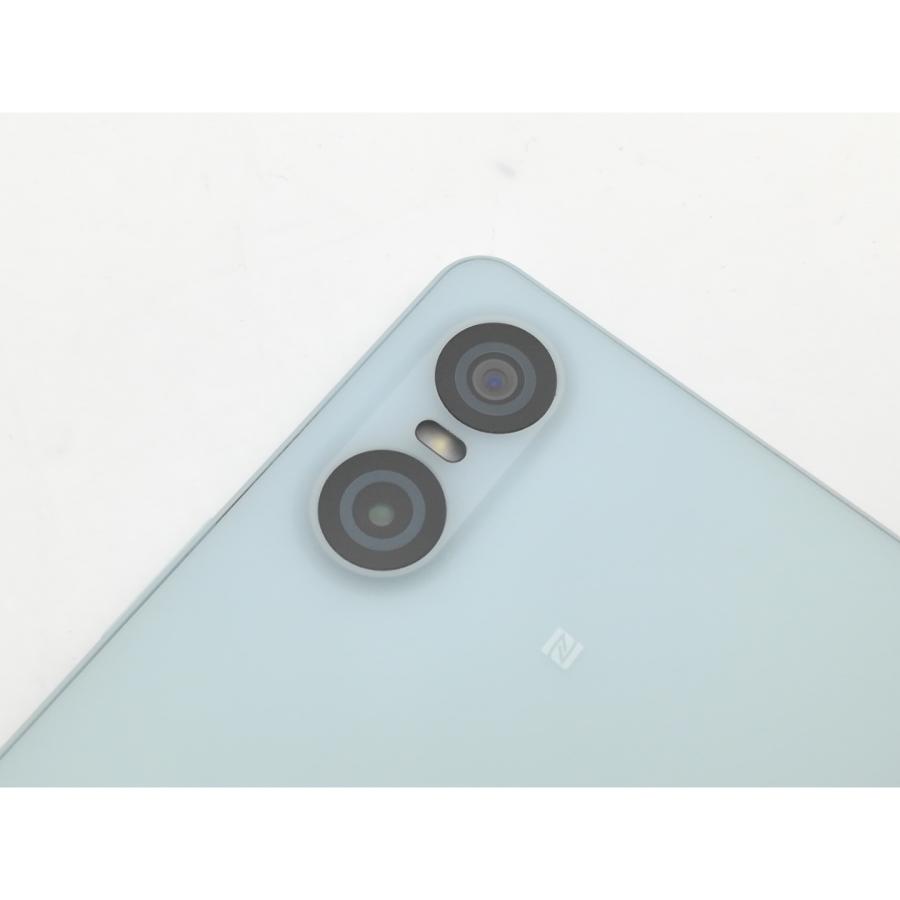 中古】SONY au 【SIMフリー】 Xperia 10 VI ブルー 6GB 128GB SOG14