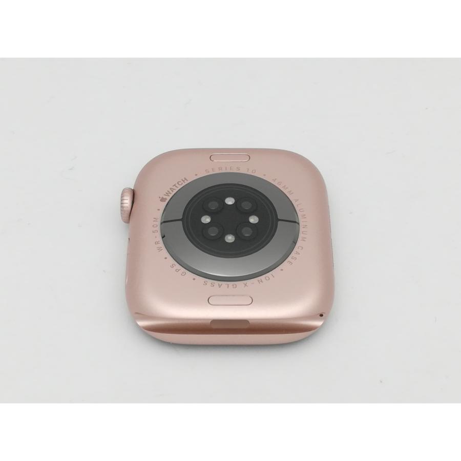 【中古】Apple Watch Series10 46mm GPS ローズゴールドアルミニウムケース/ライトブラッシュスポーツバンド (S/M) MWWT3J/A【中野】保証期間１ヶ月【ランクB】の画像