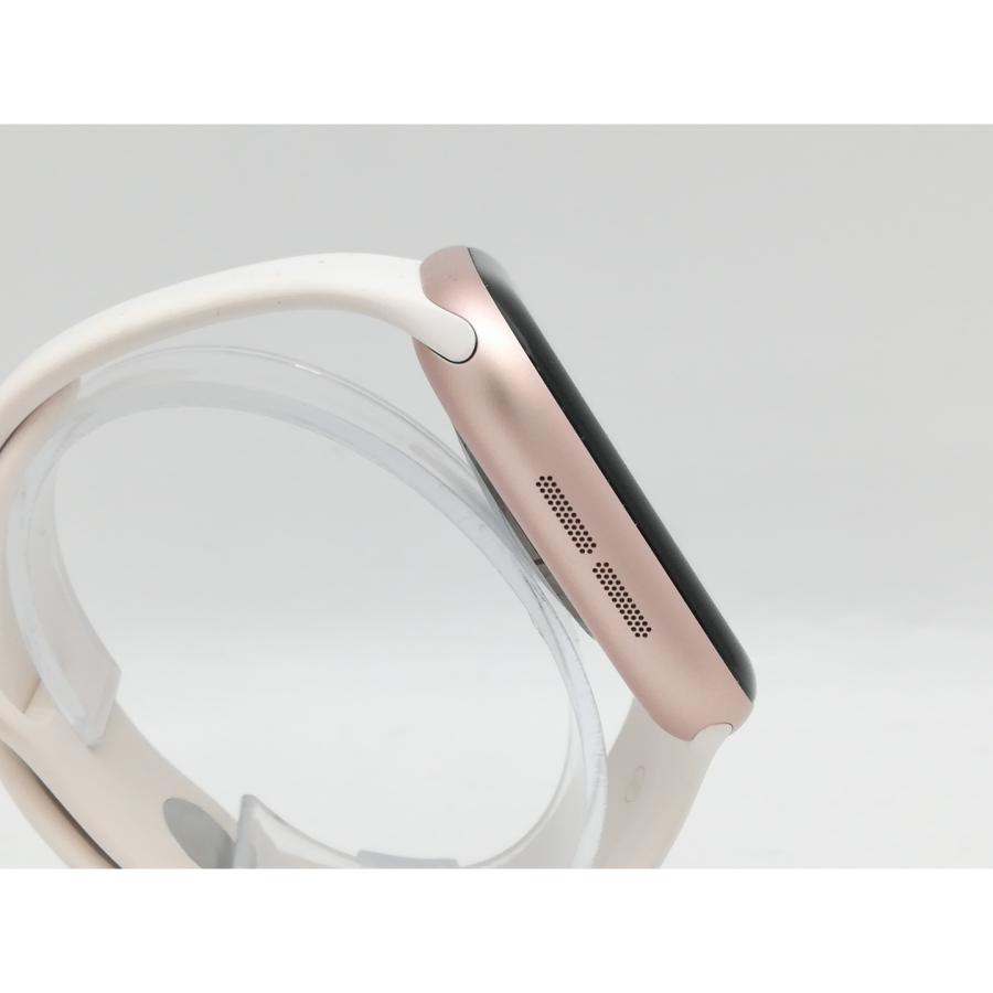 【中古】Apple Watch Series10 46mm GPS ローズゴールドアルミニウムケース/ライトブラッシュスポーツバンド (S/M) MWWT3J/A【中野】保証期間１ヶ月【ランクB】の画像