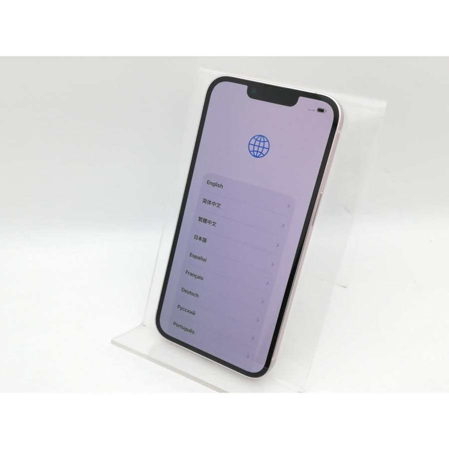 iPhone 13 【中古】Apple docomo 【SIMフリー】 256GB ピンク MLNK3J/A