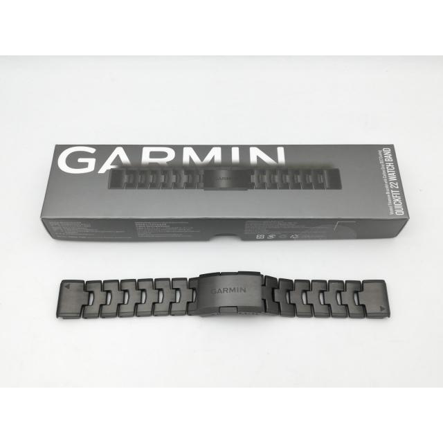 中古】Garmin QuickFit F6 22mm Carbon Gray DLC Titanium 010-12863